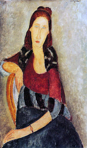  Amedeo Modigliani Portrait of Jeanne Hebuterne - Art Print