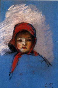  Camille Pissarro Portrait of Jeanne-Rachel (Minette) - Art Print