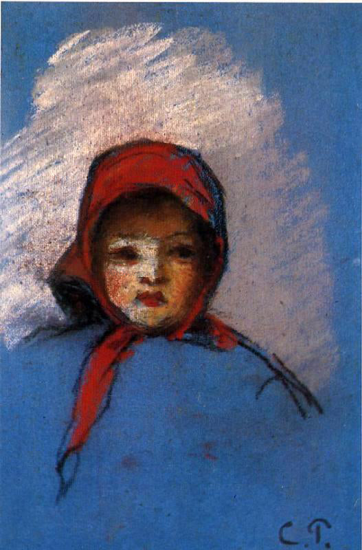  Camille Pissarro Portrait of Jeanne-Rachel (Minette) - Art Print