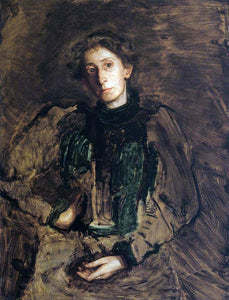  Thomas Eakins Portrait of Jennie Dean Kershaw - Art Print