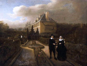  Samuel Van Hoogstraten Portrait of Johan Cornelisz, Vijgeboom and His Wife - Art Print