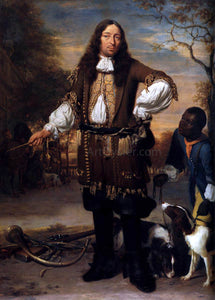  Johannes Verkolje Portrait of Johan de la Faille - Art Print