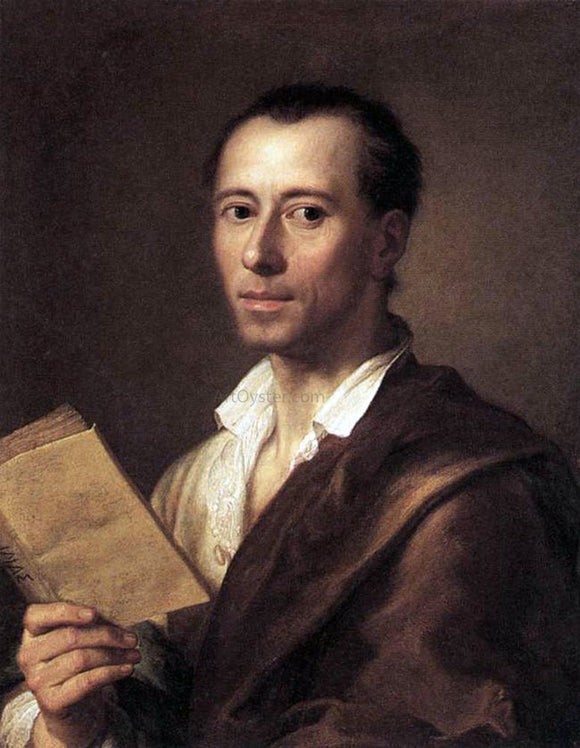  Anton Raphael Mengs Portrait of Johann Joachim Winckelman - Art Print