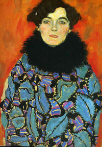  Gustav Klimt Portrait of Johanna Staude - Art Print