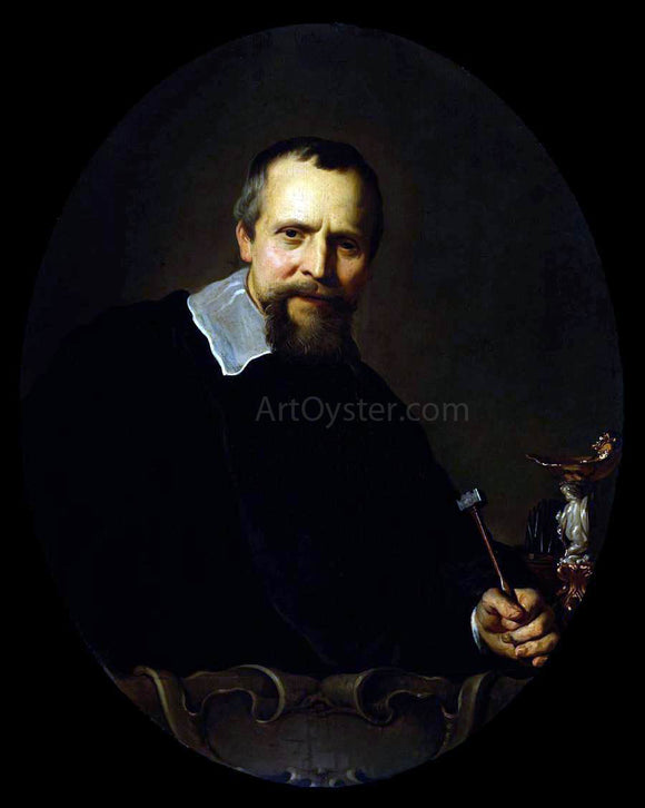  Jacob Adriaensz Backer Portrait of Johannes Lutma - Art Print