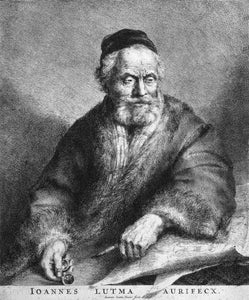  The Younger Johannes Lutma Portrait of Johannes Lutma the Elder - Art Print