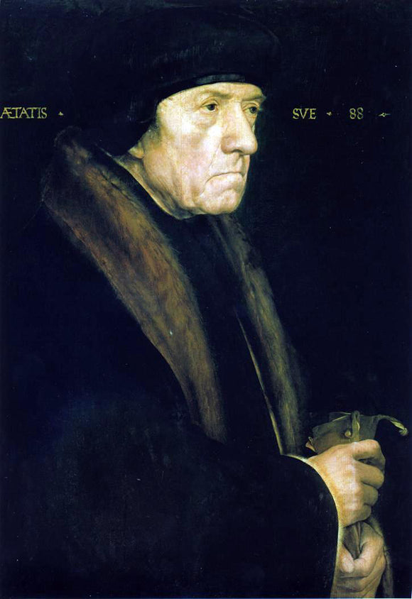  The Younger Hans Holbein Portrait of John Chambers - Art Print