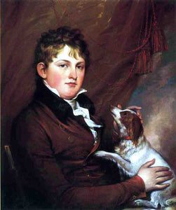  John Trumbull Portrait of John M. Trumbull, the Artist's Nephew - Art Print