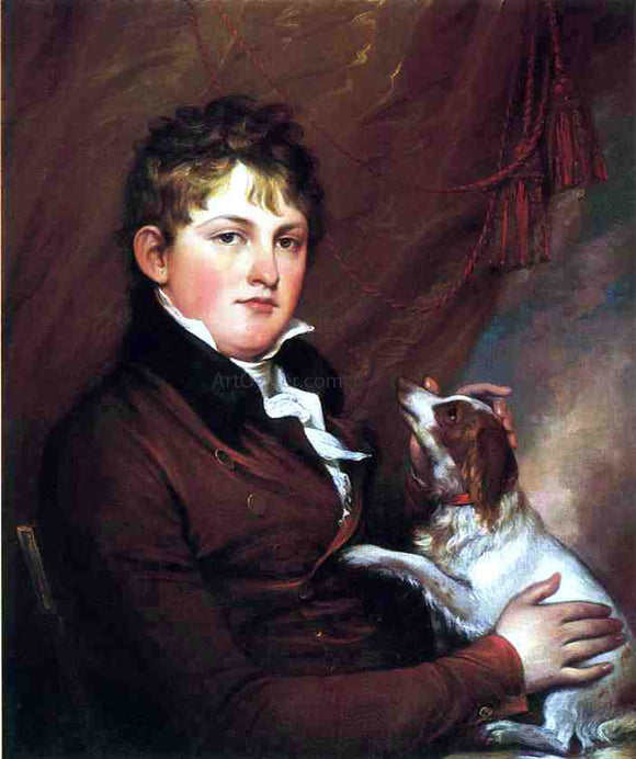  John Trumbull Portrait of John M. Trumbull, the Artist's Nephew - Art Print