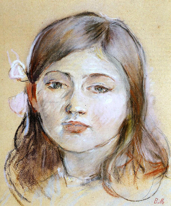  Berthe Morisot Portrait of Julie - Art Print