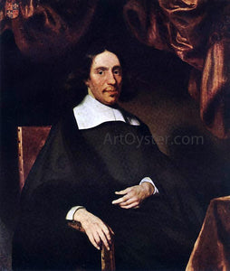  Nicolaes Maes Portrait of Justus Criex - Art Print
