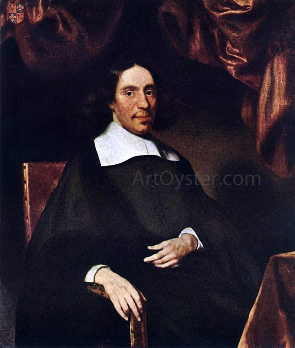  Nicolaes Maes Portrait of Justus Criex - Art Print