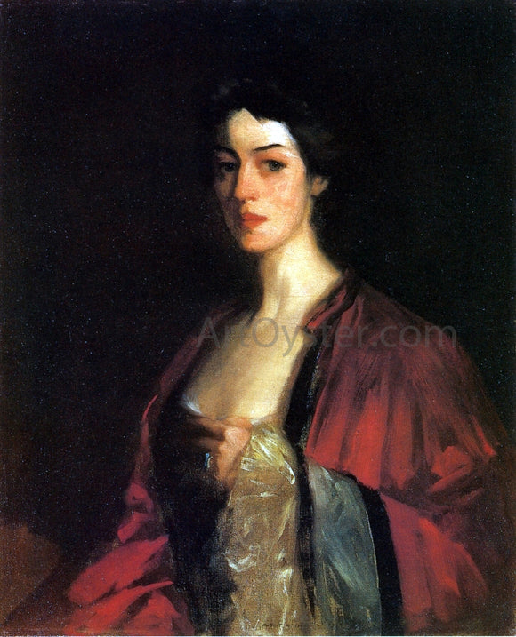  Robert Henri Portrait of Katherine Cecil Sanford - Art Print