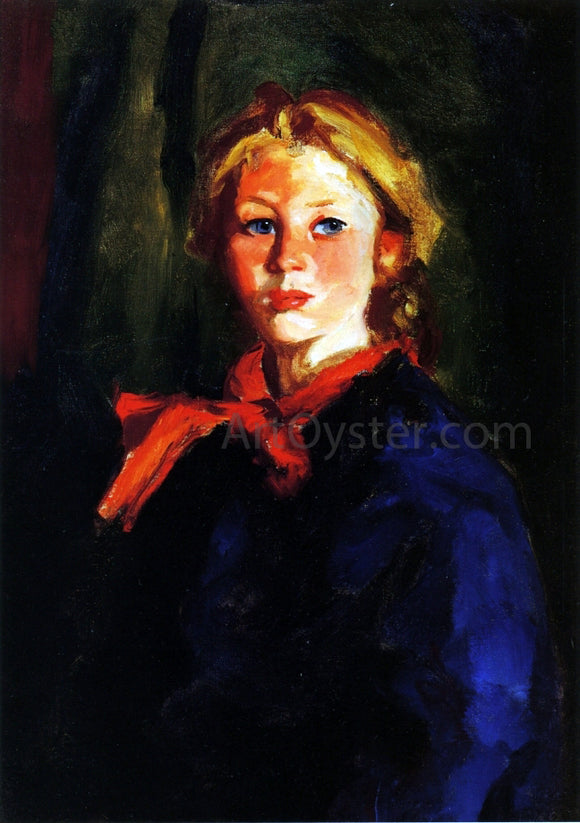  Robert Henri Portrait of Katie McNamara - Art Print