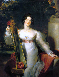  Sir Thomas Lawrence Portrait of Lady Elizabeth Conyngham - Art Print
