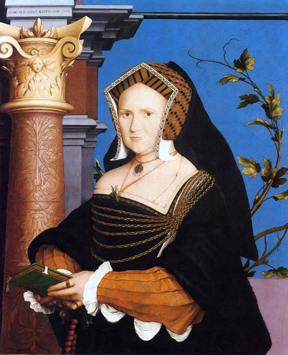  The Younger Hans Holbein Portrait of Lady Guildford - Art Print