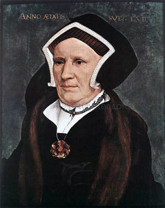  The Younger Hans Holbein Portrait of Lady Margaret Butts - Art Print