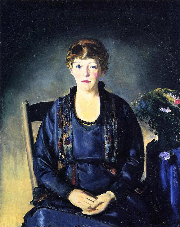  George Wesley Bellows Portrait of Laura - Art Print