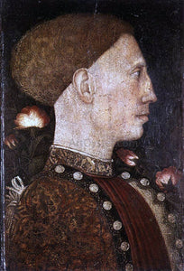  Antonio Pisanello Portrait of Leonello d'Este - Art Print