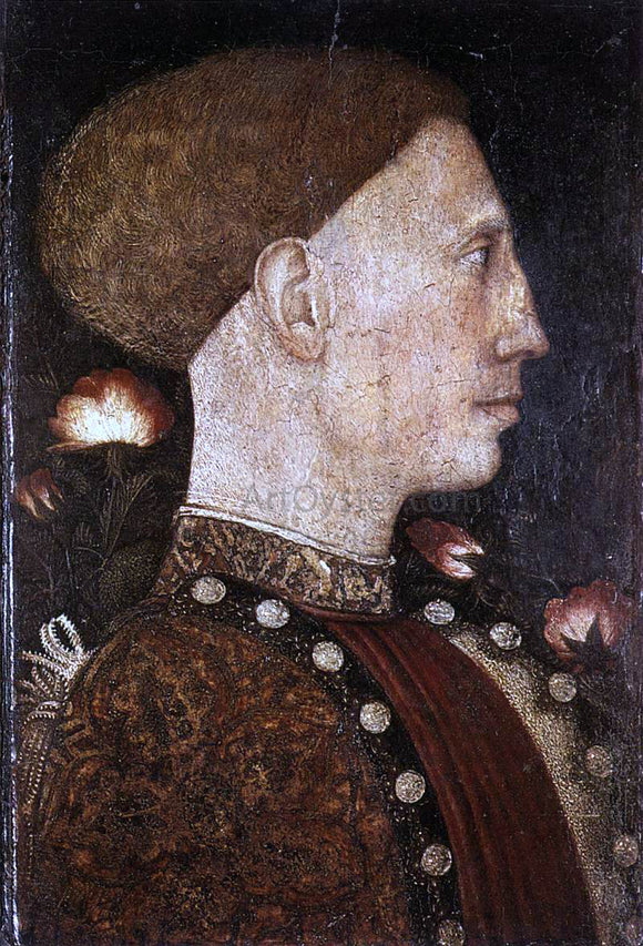  Antonio Pisanello Portrait of Leonello d'Este - Art Print