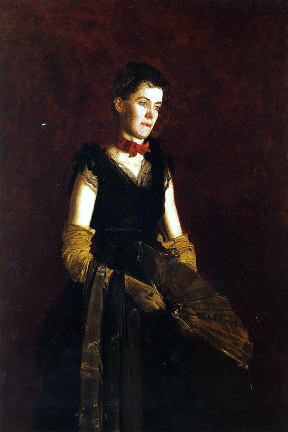  Thomas Eakins Portrait of Letitia Wilson Jordan - Art Print