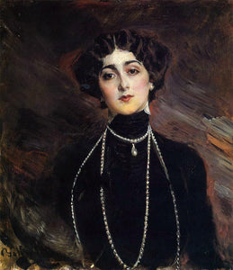  Giovanni Boldini Portrait of Lina Cavalieri - Art Print