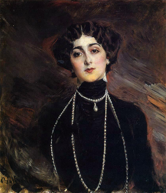  Giovanni Boldini Portrait of Lina Cavalieri - Art Print