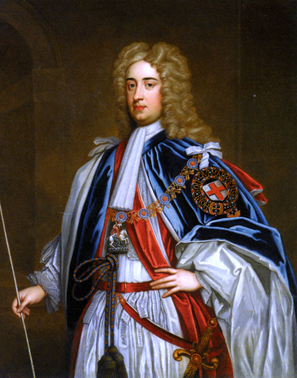 Sir Godfrey Kneller Portrait of Lionel Sackville - Art Print