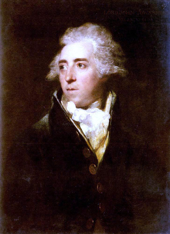  Sir Joshua Reynolds Portrait of Lord John Townshend - Art Print