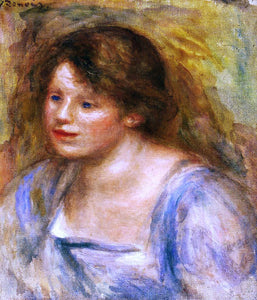  Pierre Auguste Renoir Portrait of Lucienne - Art Print