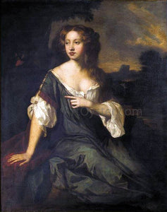  Sir Peter Lely Portrait of Lucy Brydges - Art Print