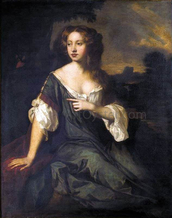  Sir Peter Lely Portrait of Lucy Brydges - Art Print