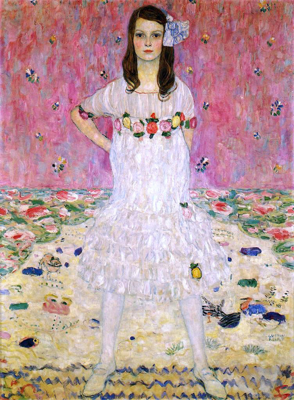  Gustav Klimt Portrait of Meda Primavesi - Art Print
