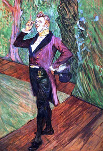  Henri De Toulouse-Lautrec Portrait of M. Samary - Art Print