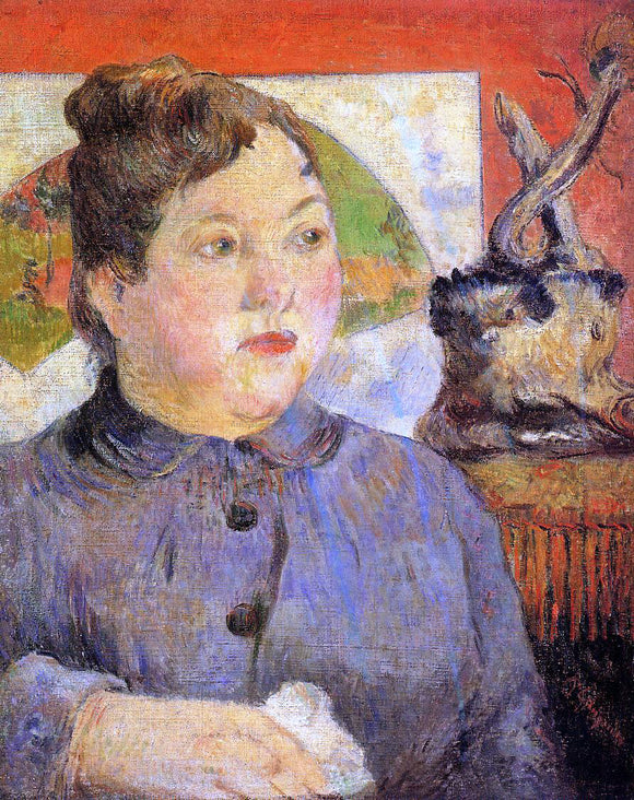  Paul Gauguin Portrait of Madame Alexander Kholer - Art Print