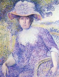  Henri Edmond Cross Portrait of Madame Cross - Art Print
