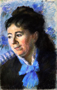  Camille Pissarro Portrait of Madame Felicie Vellay Estruc - Art Print