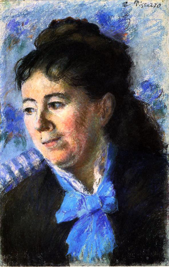  Camille Pissarro Portrait of Madame Felicie Vellay Estruc - Art Print