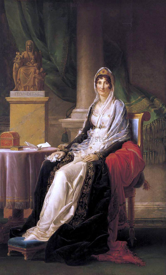  Baron Francois Gerard Portrait of Madame Mere - Art Print