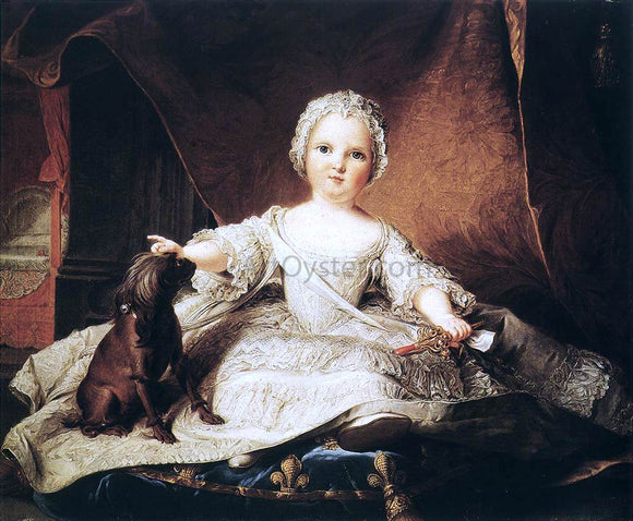  Jean-Marc Nattier Portrait of Madame Maria Zeffirina - Art Print