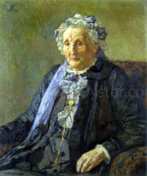  Theo Van Rysselberghe Portrait of Madame Monnon - Art Print