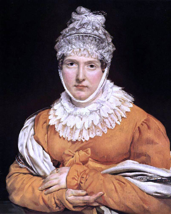  Antoine-Jean Gros Portrait of Madame Recamier - Art Print
