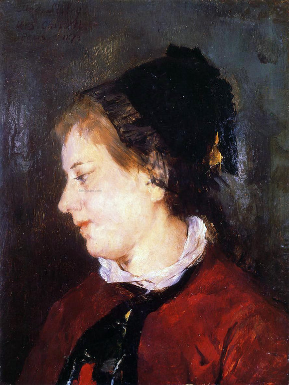  Mary Cassatt Portrait of Madame Sisley - Art Print