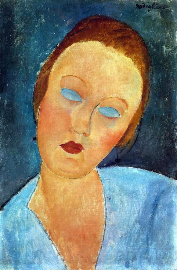  Amedeo Modigliani Portrait of Madame Survage - Art Print