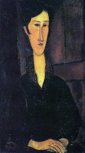  Amedeo Modigliani Portrait of Madame Zborowska - Art Print