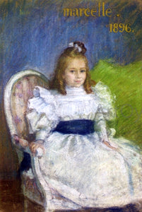  Henri Lebasque Portrait of Marcelle Mezieres, Nine Years Old - Art Print
