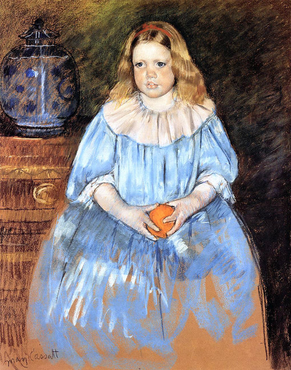 Mary Cassatt Portrait of Margaret Milligan Sloan (no.2) - Art Print
