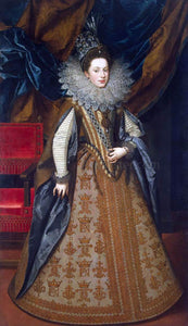  The Younger Frans Pourbus Portrait of Margaret of Savoy, Duchess of Mantua - Art Print