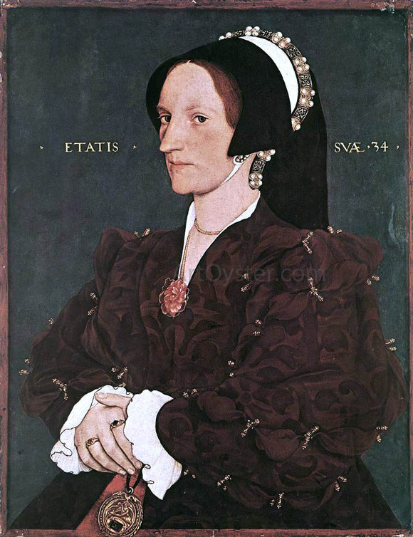  The Younger Hans Holbein Portrait of Margaret Wyatt, Lady Lee - Art Print