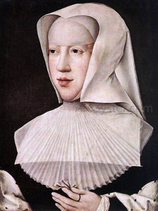  Bernaert Van Orley Portrait of Margareta van Oostenrijk - Art Print
